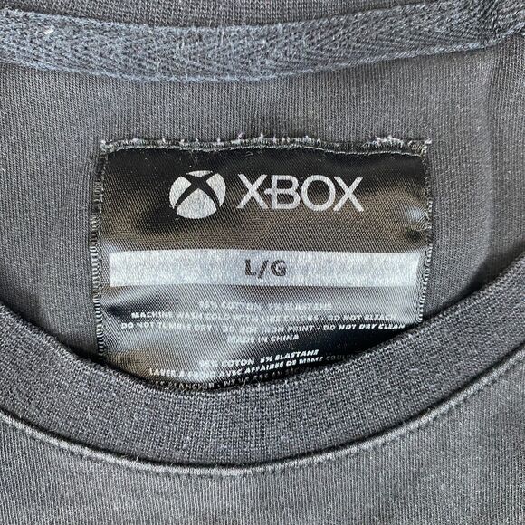 XBOX Tee Shirt Mens Large Black Scarlett Microsoft Launch Edition Meta Pullover - Picture 3 of 7